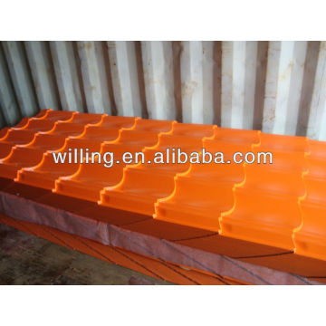 828 colorful coated roofing tile sheet